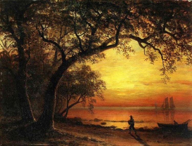 Albert Bierstadt Island of New Providence